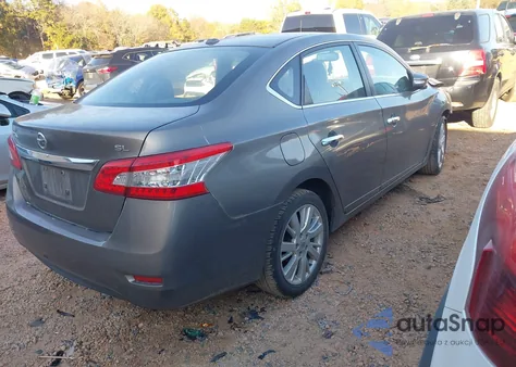 2015 Nissan Sentra Sl из США, поврежденный, VIN 3N1AB7AP1FY380048